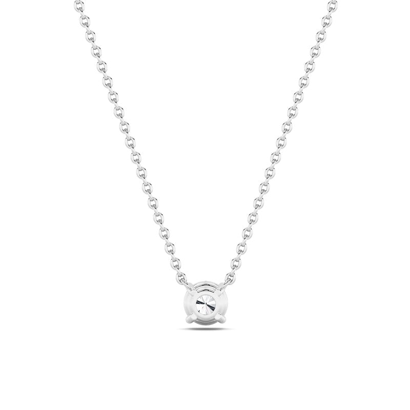 1.5CTW Round Shaped Lab Grown Diamond (F/VS)  Necklace in 14K Gold