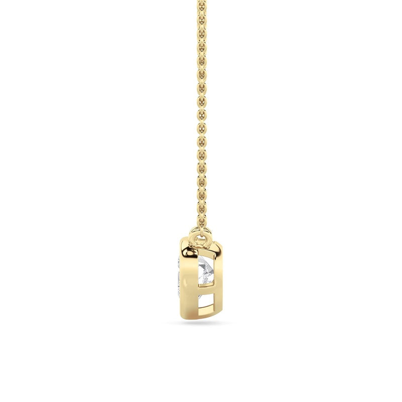 1CTW Heart Shape Lab Grown Diamond (F/VS ) Pendant Necklace in 14K Gold