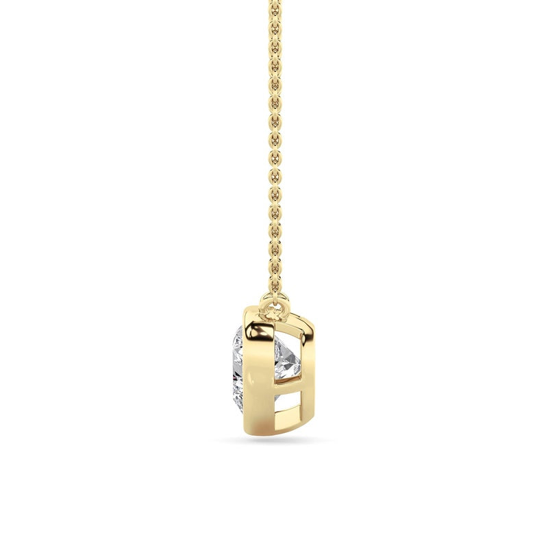 2CTW Heart Shape Lab Grown Diamond (F/VS ) Pendant Necklace in 14K Gold