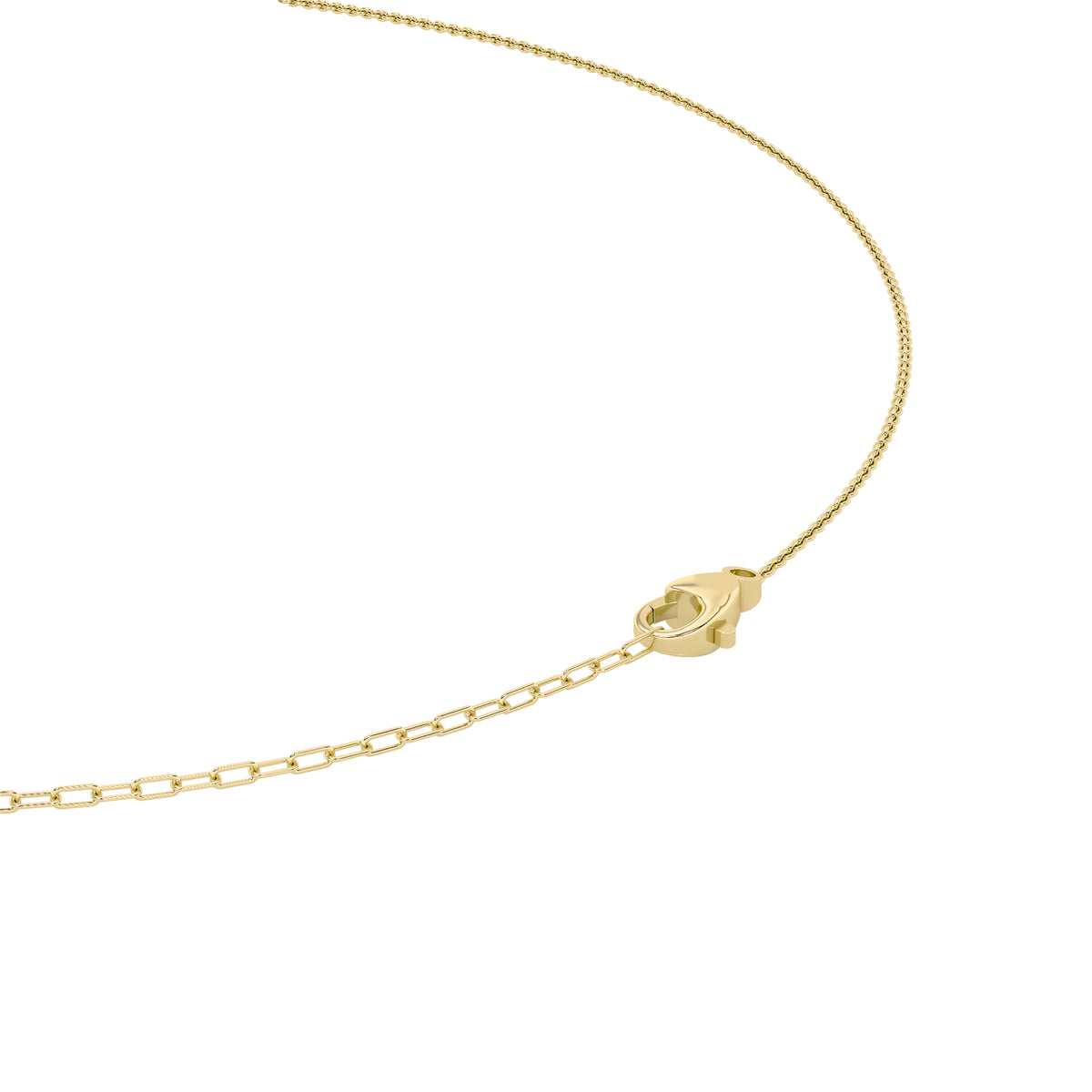 3.5 ct tw IGI Certified Oval Lab-Grown Diamond Strata Chic Collection Necklace in 14K Solid Gold - Yellow