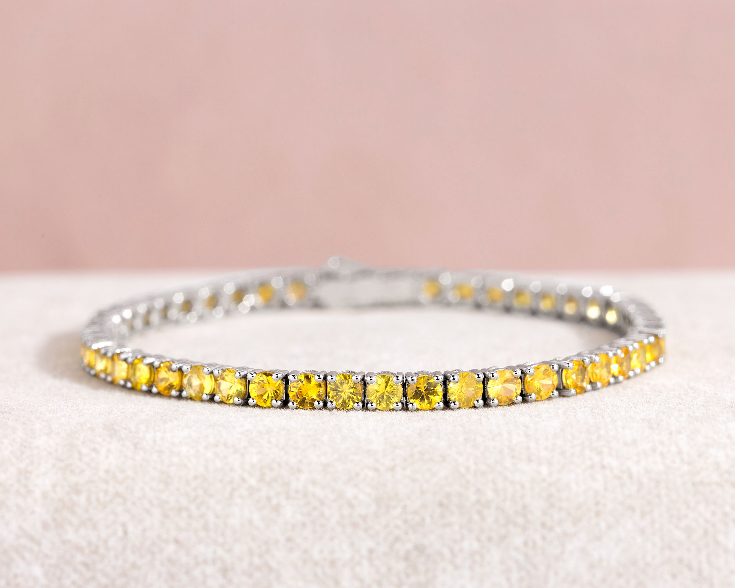 Vintage Gold, Diamond And Yellow Sapphire Bracelet Available For Immediate  Sale At Sotheby's